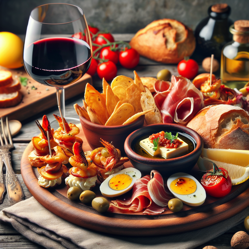 스페인 요리 탐방: 맛있는 타파스와 푸울한 와인